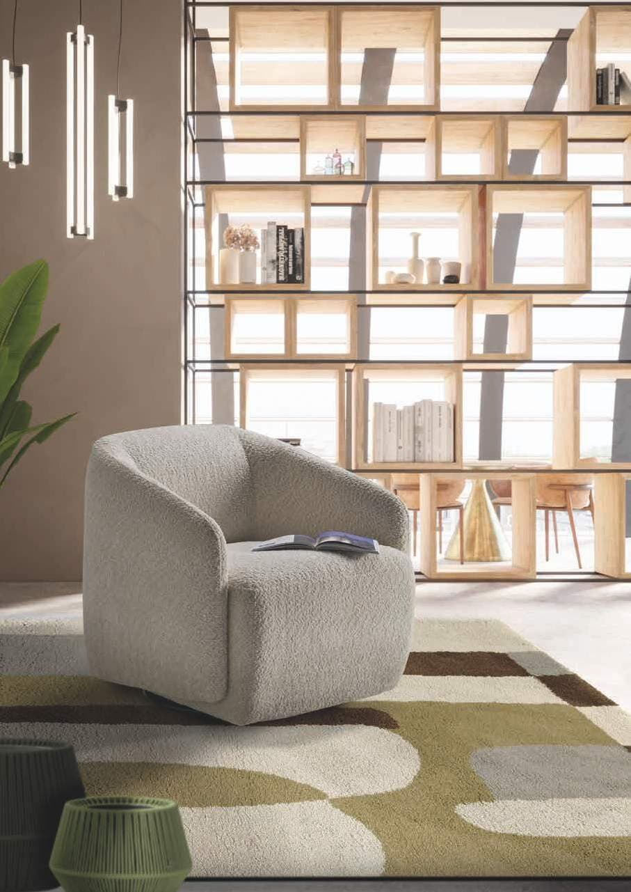 Fauteuil d’appoint pivotant Nice