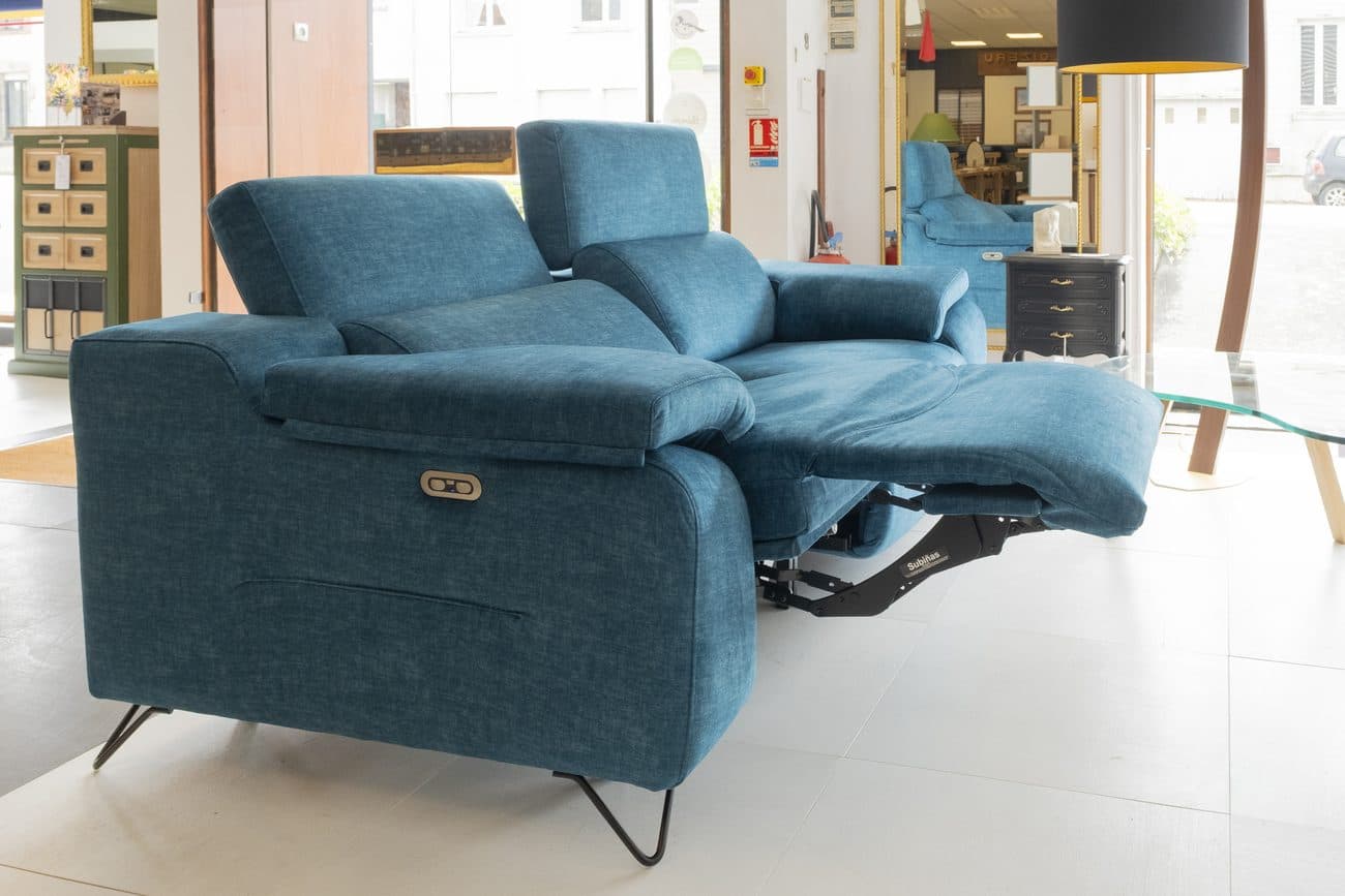 Canapé relax en showroom
