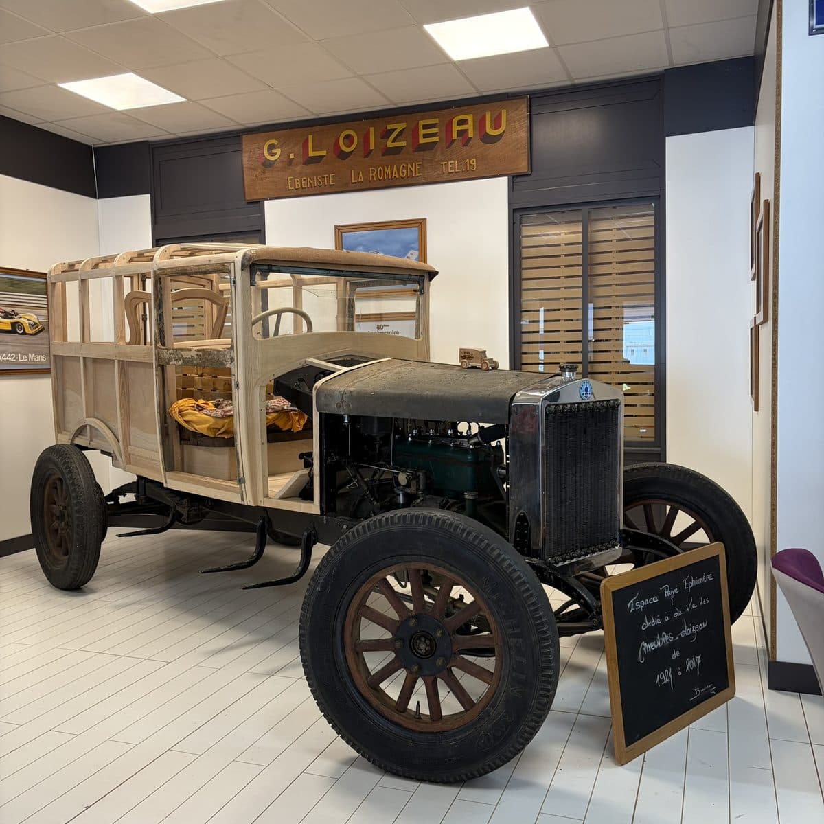Carrosserie bois d'époque, espace mémoire